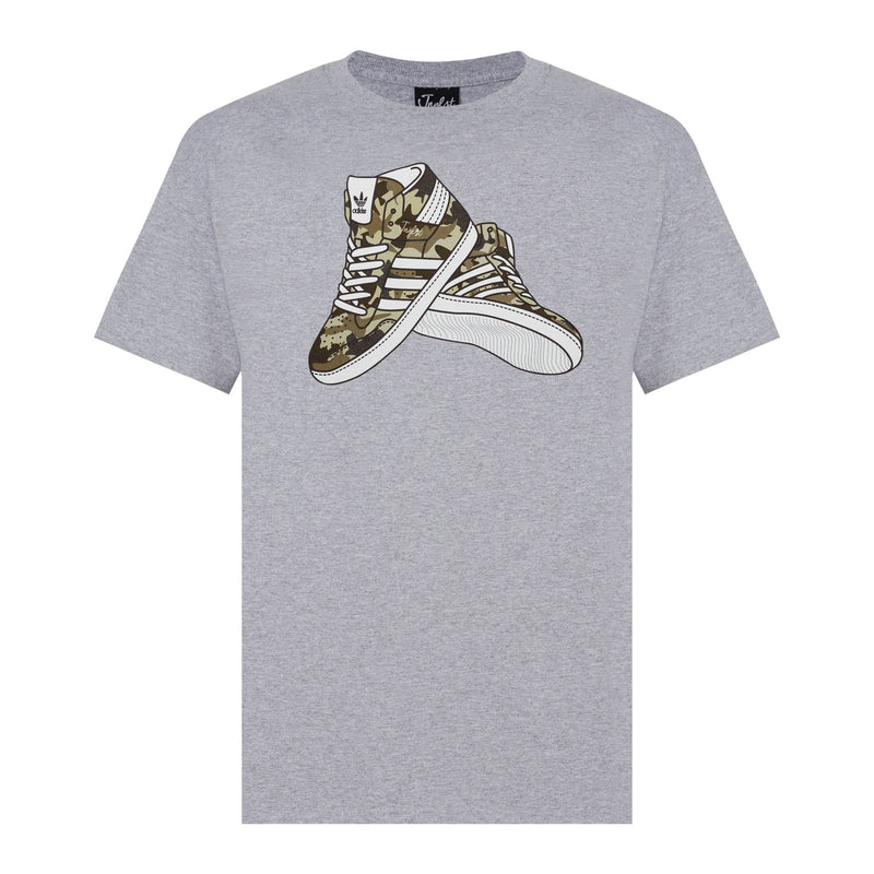 Grey jnglst Trainers tee