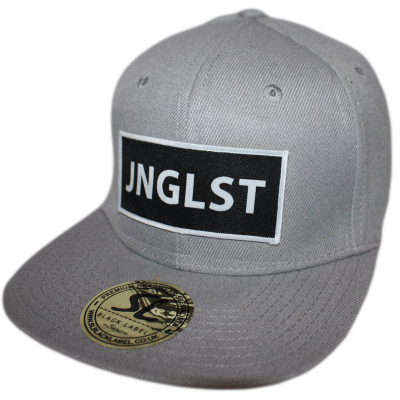 JNGLST Grey Snapback Baseball Cap