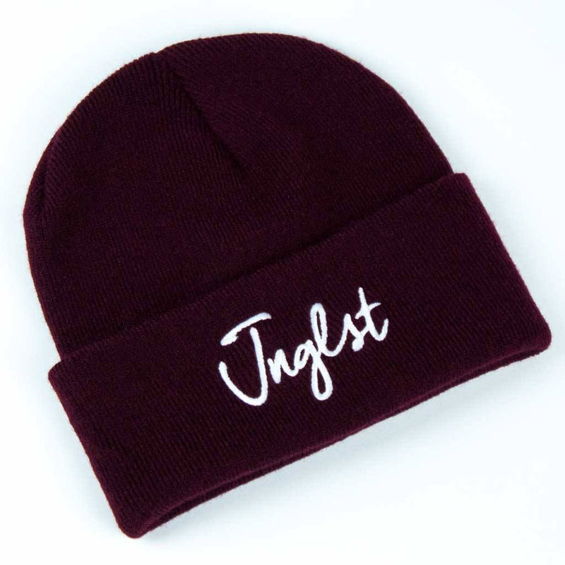 JNGLST Burgundy Beanie