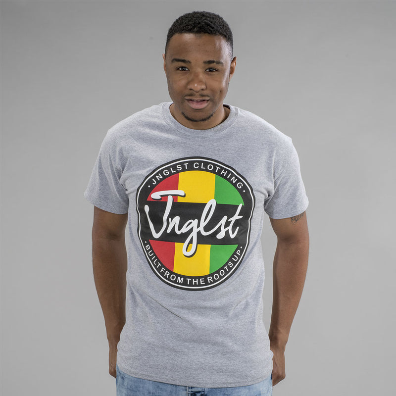 Grey Junglist Roots up T-Shirt