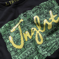 Close up of our THTC Jnglst Design by The Tribes