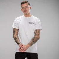 Dread Recordings Junglist White T-Shirt From Front