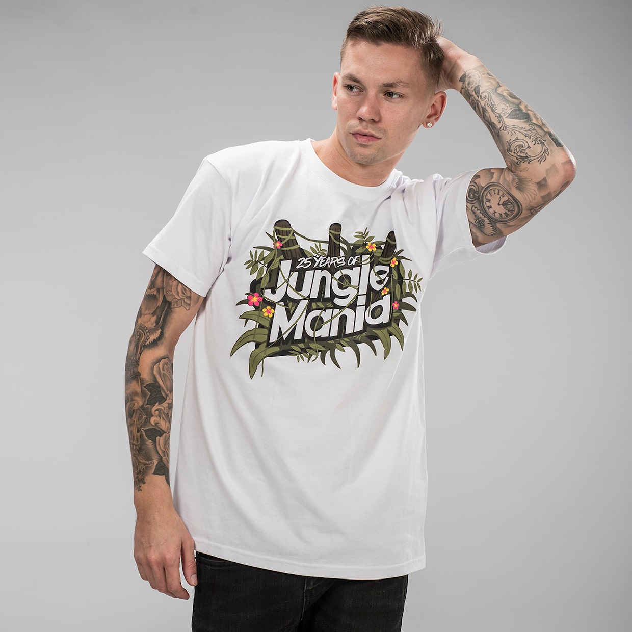 Jungle Mania Flowers T-Shirt