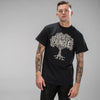 Jungle Roots and Branches for Junglist Black Tee by Jnglst Clothing