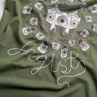 Junglist Green Sound system tee