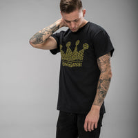 Black and Yellow Junglist Crown Tee