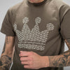 Close up of Junglist Crown T-Shirt design