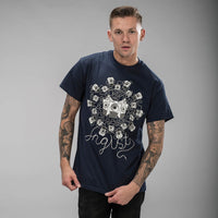 Navy Soundsystem tee