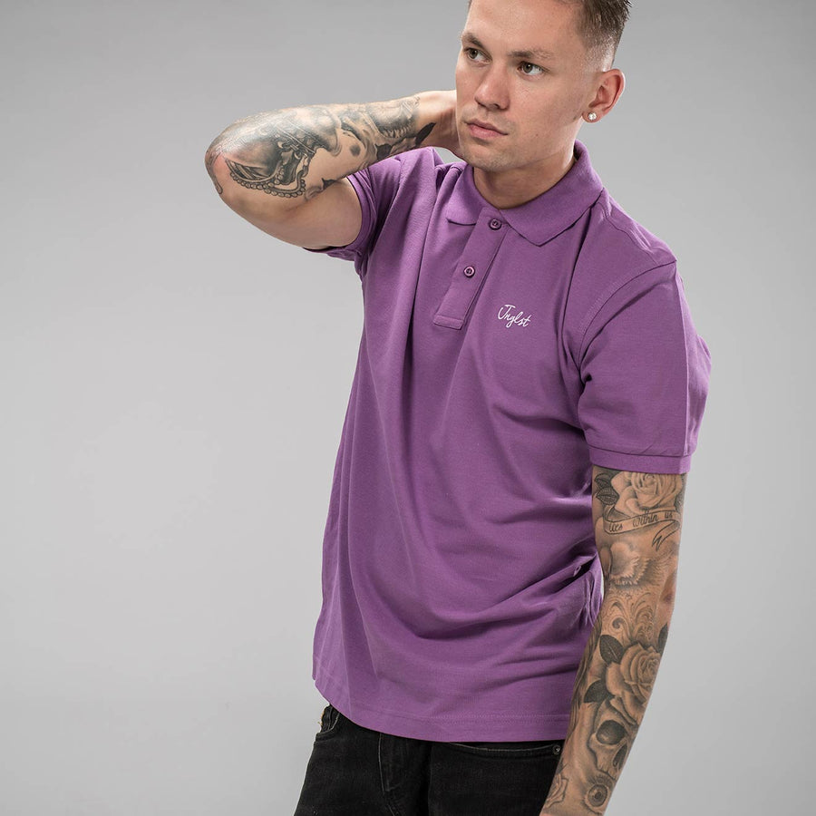 Orchid Junglist Polo Shirt with embroidered logo
