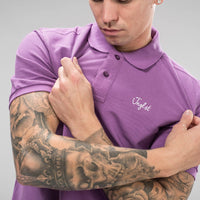 Orchid Junglist Polo Shirt with embroidered logo