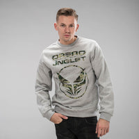 Dread Recordings Camo Sweatshirt by Jnglst Clothing