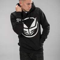 Black Dread Recordings Hoodie with White Logo