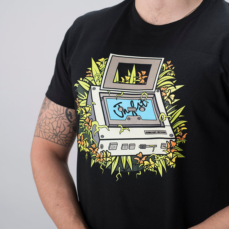 Junglist Walkman t-shirt by Jnglst Clothing