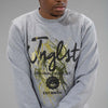 Grey Paint Splatter Junglist Sweatshirt