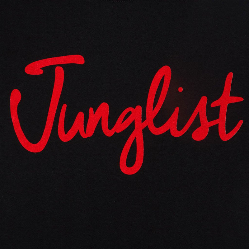 Black Junglist Tee Close up