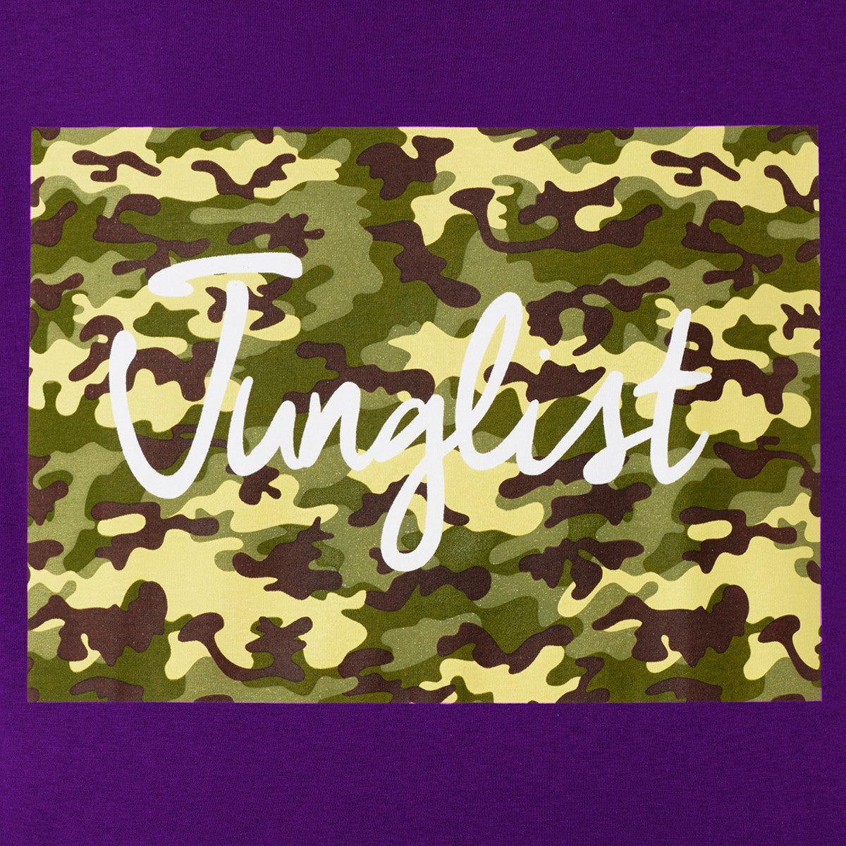 Camo Junglist Close up detail