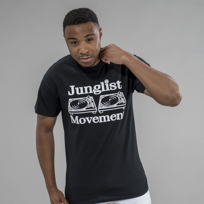 Junglist Movement Black T-Shirt