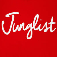 Red Junglist Tee Close up