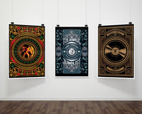 Jungle artwork on Gallery Wall