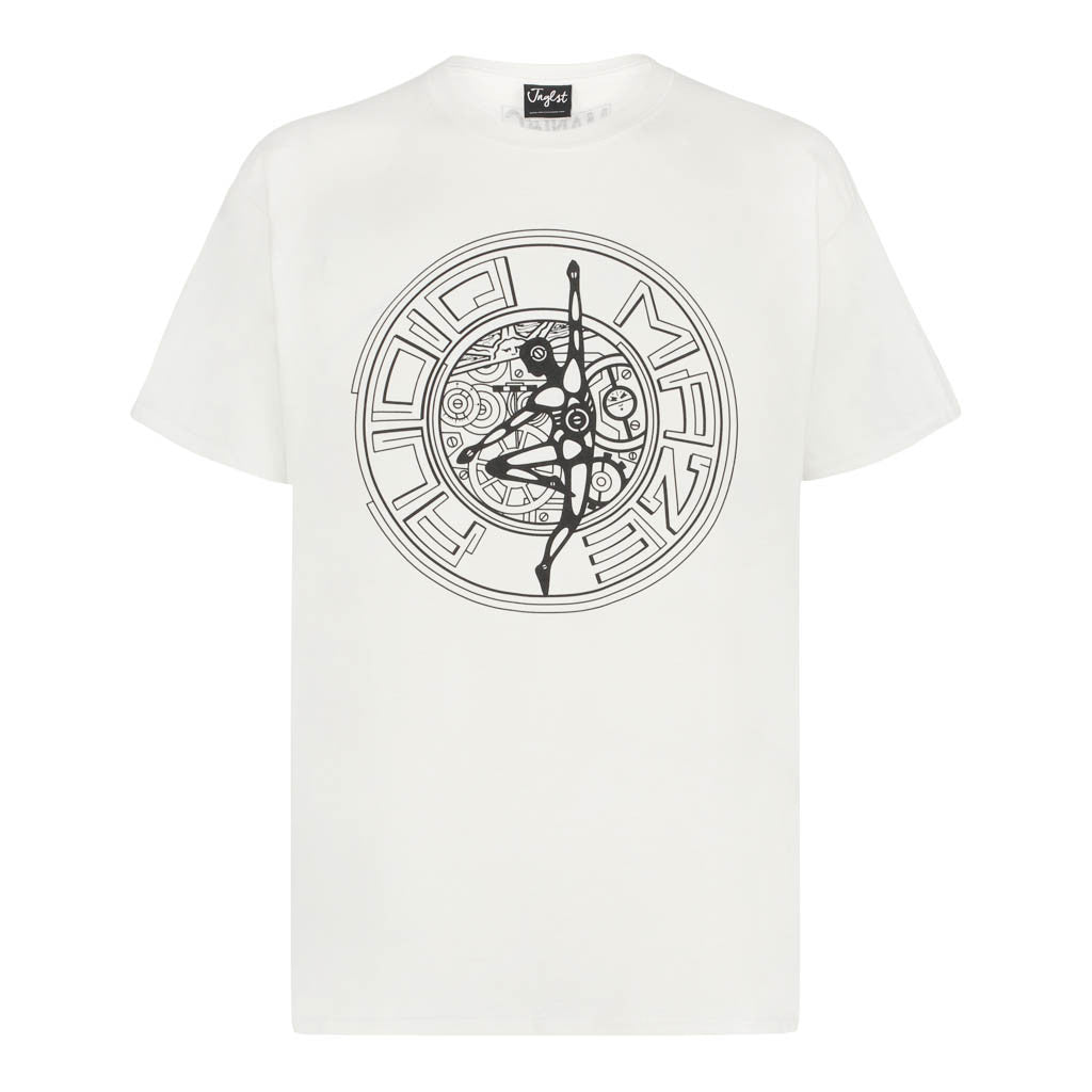Audio Maze Cog White T-Shirt