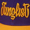Yardrock Junglist Snapback Purple and Yellow