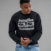 Junglist Movement Sweatshirt in Black