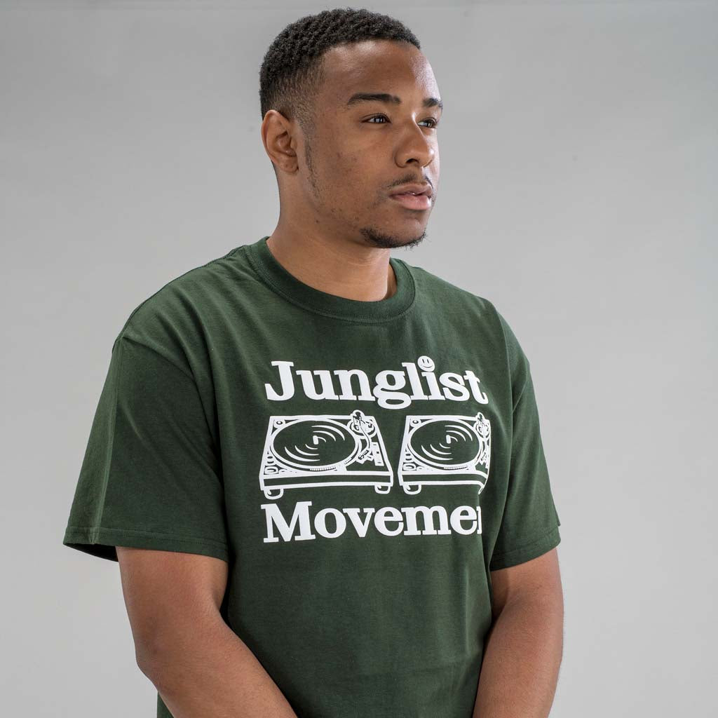Junglist Movement T-Shirt from the front