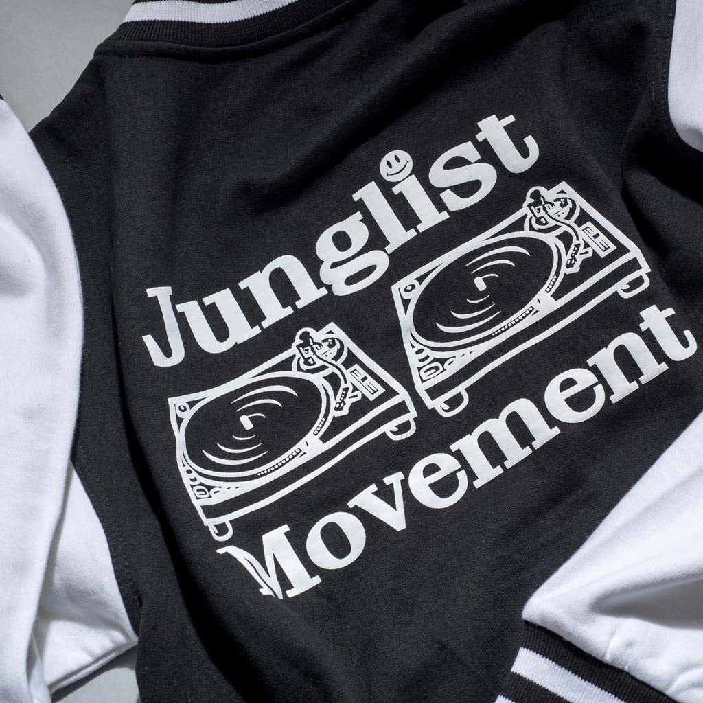 Aerosoul Junglist Movement Back Print Varcity Jacket
