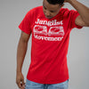 Red Junglist Movement T-Shirt from Human Traffic