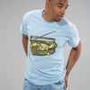Light Blue Jnglst Ghetto Blaster T-Shirt