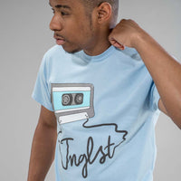 Light Blue Mixtape Tee