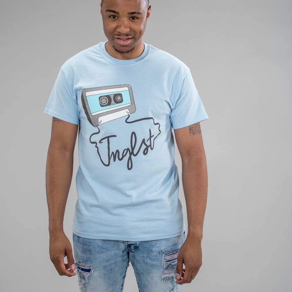 Light Blue Mixtape T-Shirt for Junglists