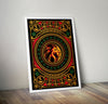 Jungle Lion Artwork, A2 Fine Art Print