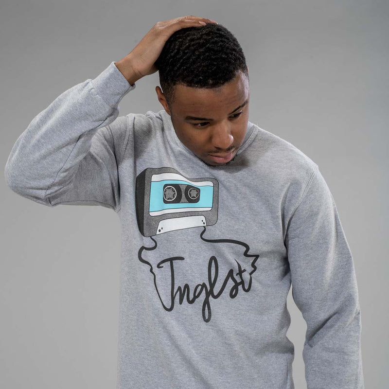 Model in Mixtape Junglist Sweatshirt