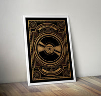 Original Dubplate A2 Fine Art Print