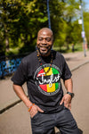 Roots Up Junglist T-Shirt in Black