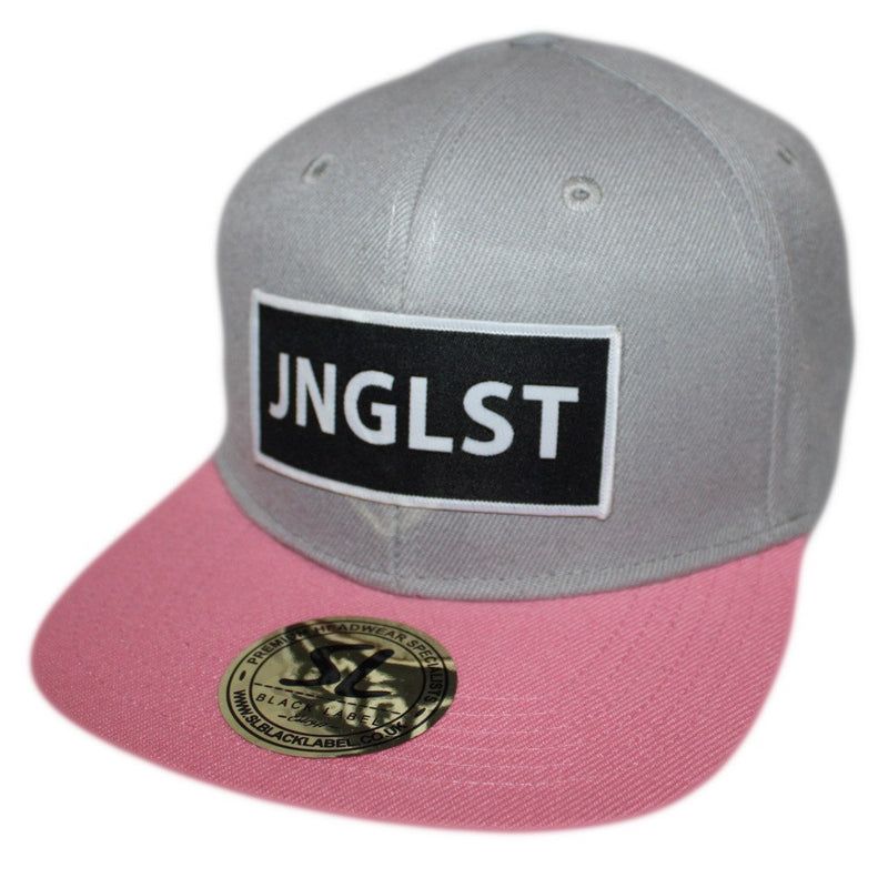 Pink and Grey JNGLST Snapback