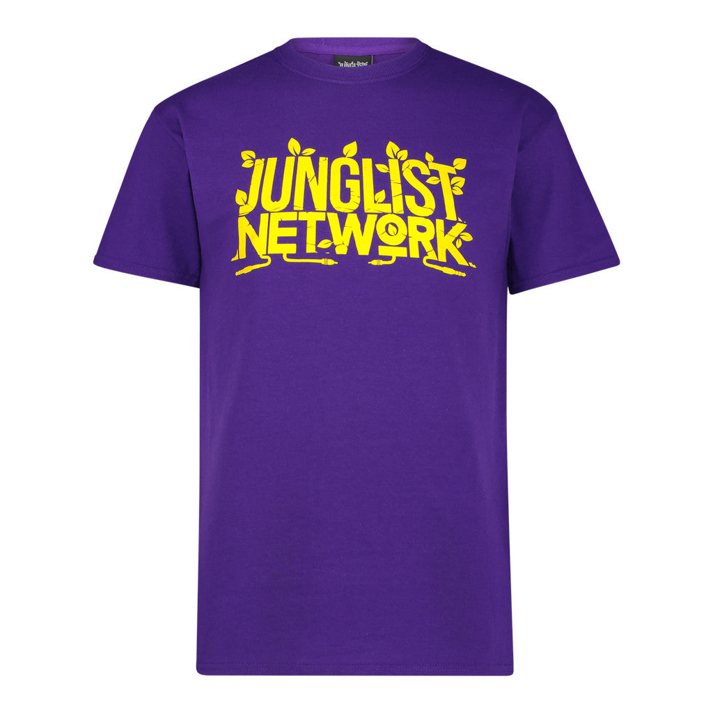 Purple Junglist Network t-shirt