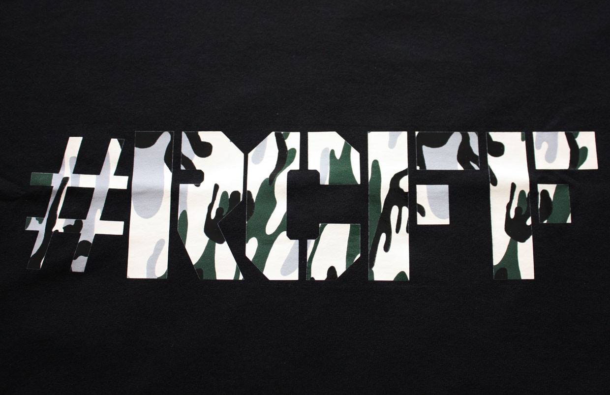 RCFF Camo Logo Close up