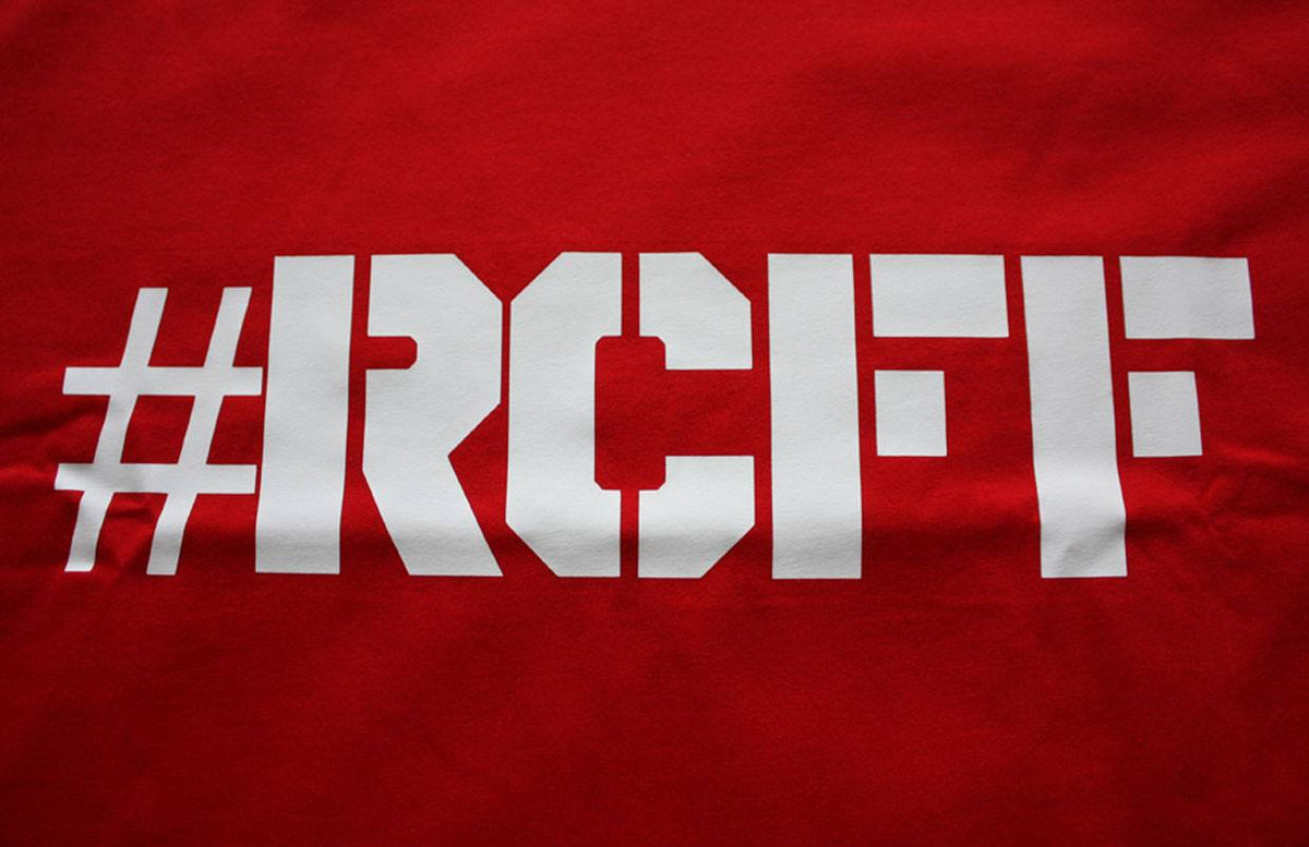RCFF Red Logo Close Up