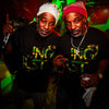 Ragga Twins wear JNGLST Camo Tee