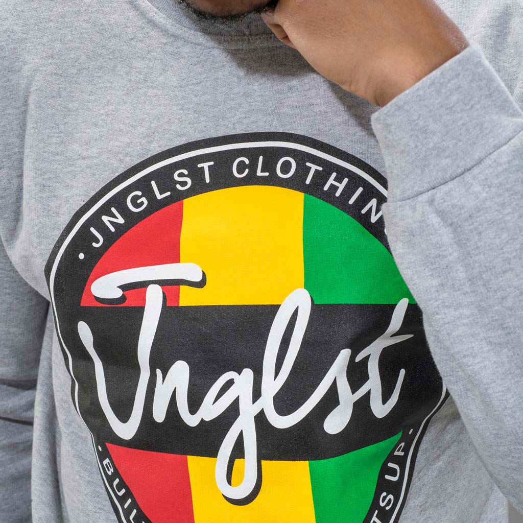 Junglist Clothing Roots up design close up