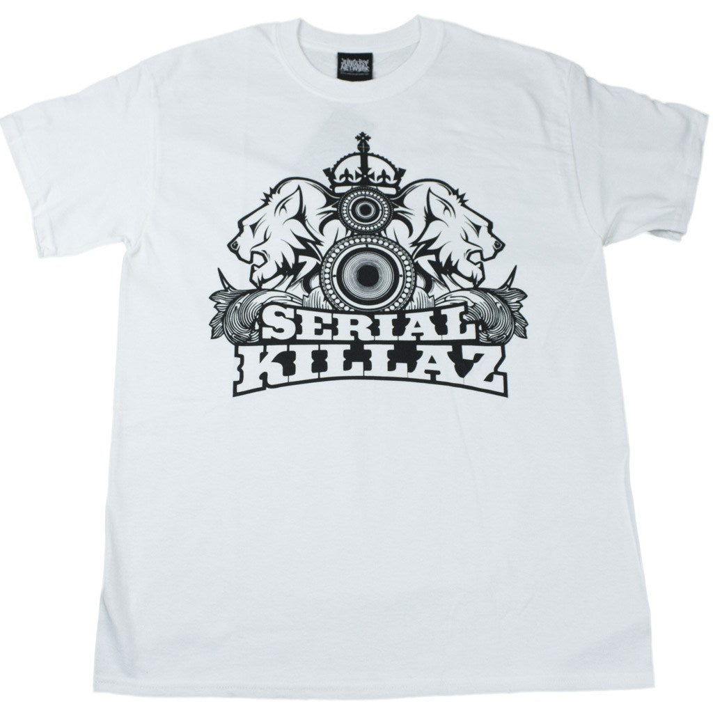Serial Killaz White mens t-shirt