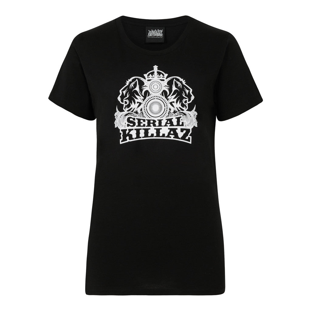 Black Organic Womens T-Shirt