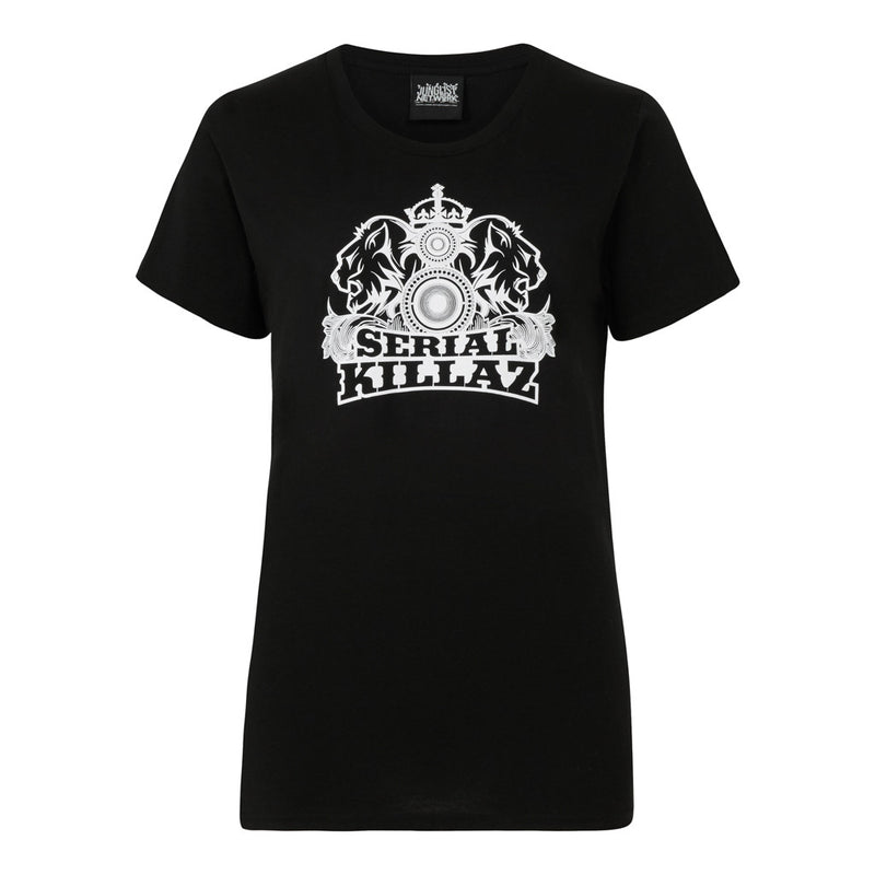 Black Organic Womens T-Shirt