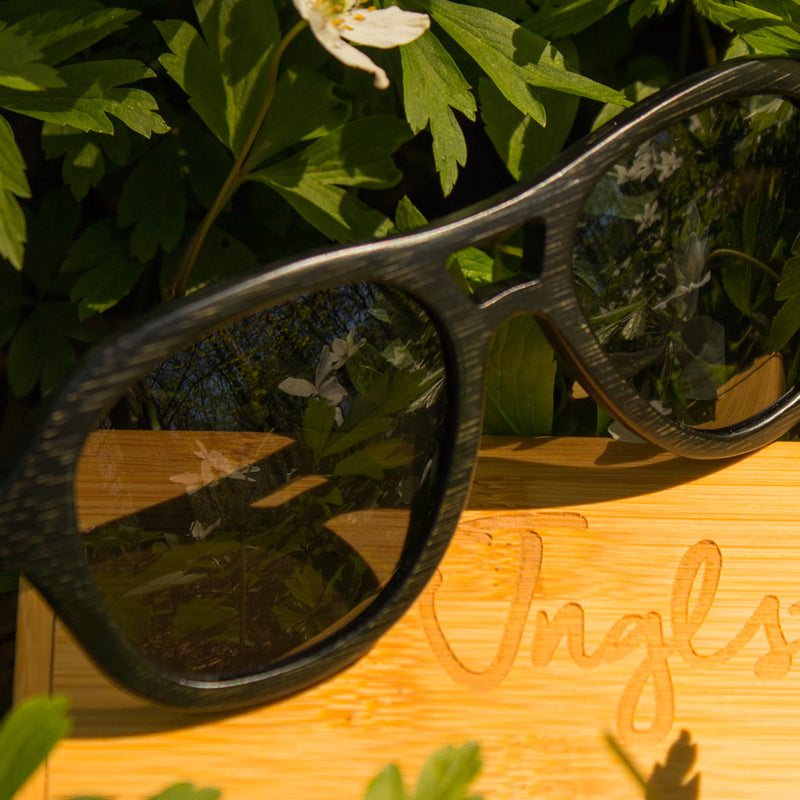 Dark Bamboo Sunglasses from Junglist Clothing