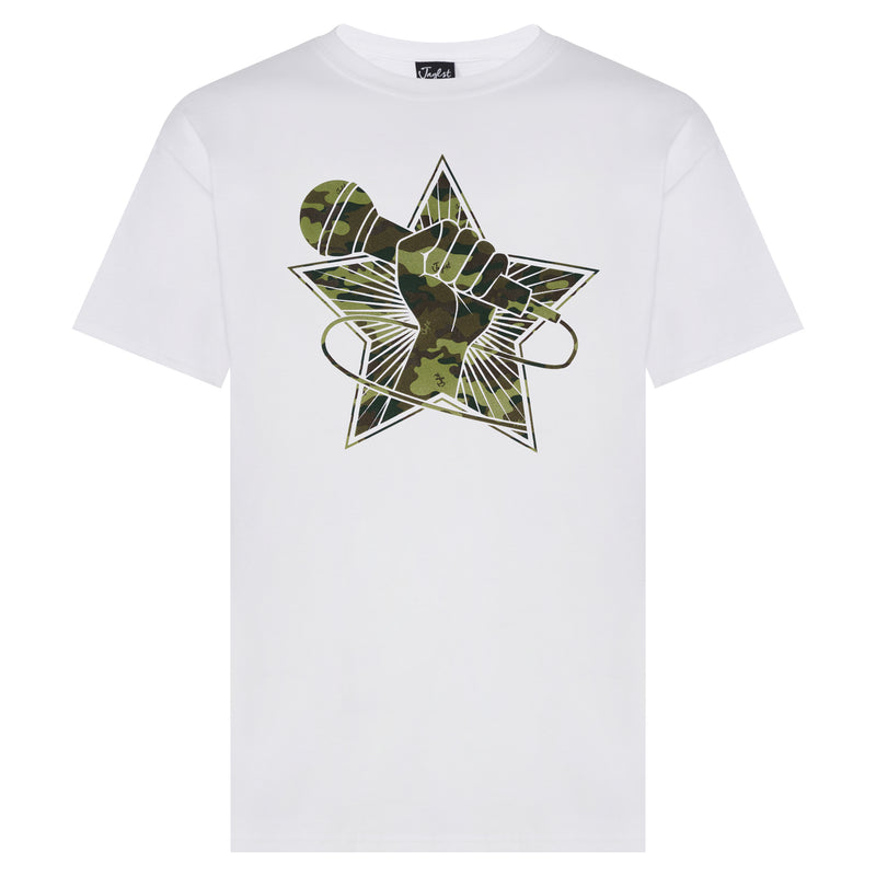 White Jungle Revolution t-shirt