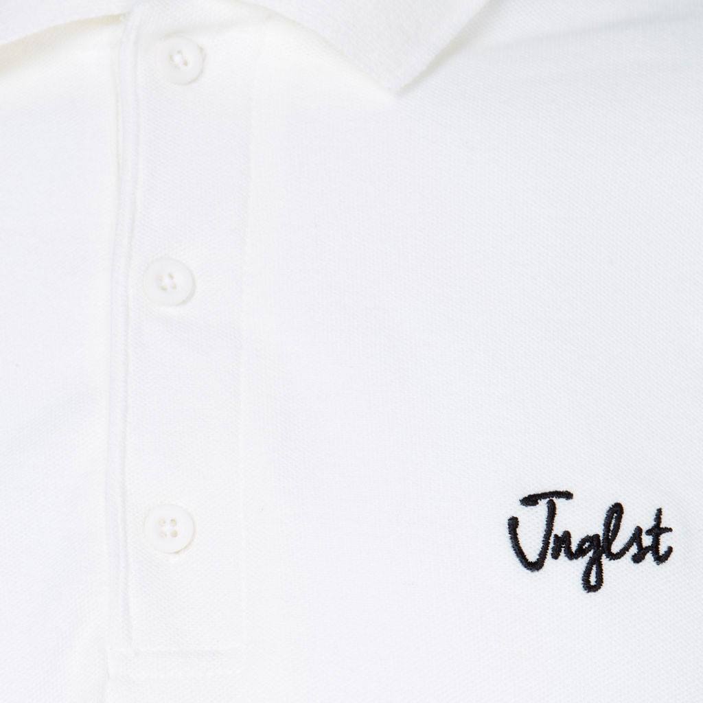 White Polo Shirt Junglist
