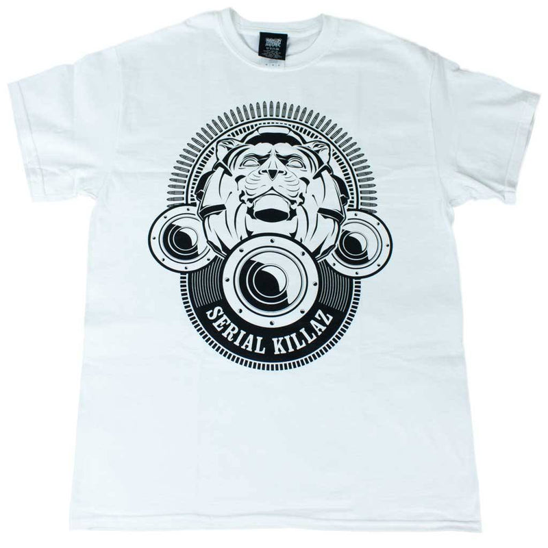 White Serial Killaz Lion Tee