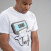 White Mixtape Jnglst T-Shirt from side